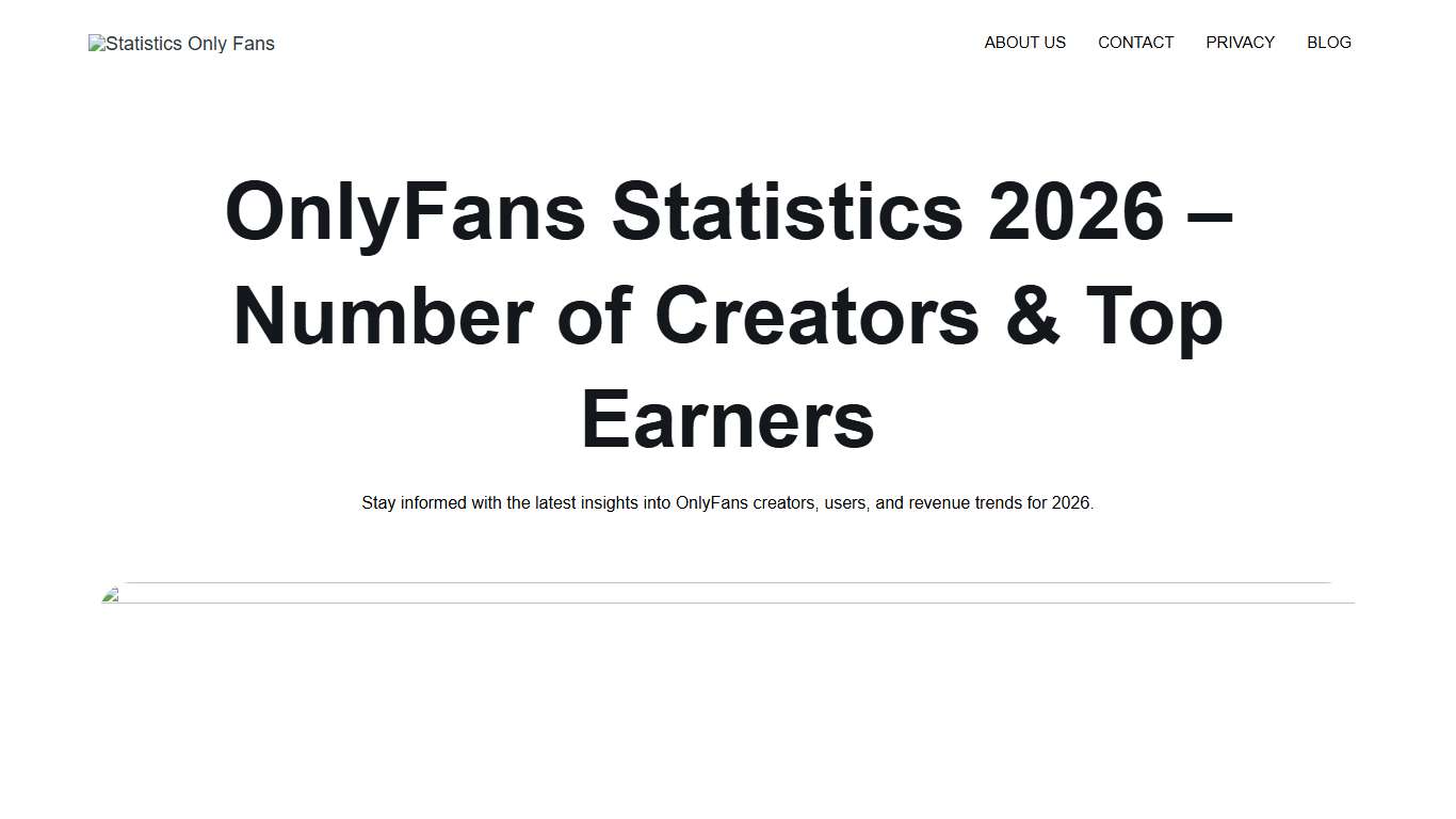 OnlyFans Statistics 2026 – Number of Creators & Top Earners